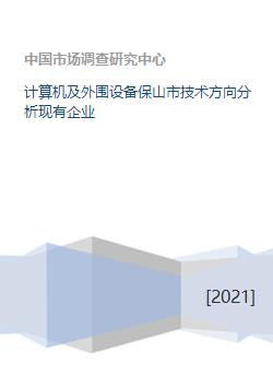 保山市計算機軟硬件及外圍設(shè)備制造企業(yè)技術(shù)方向分析